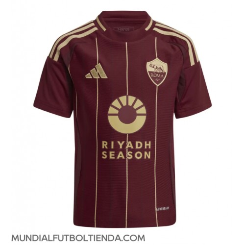 Camiseta AS Roma Primera Equipación Replica 2024-25 mangas cortas